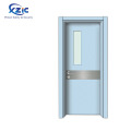 Estilos de porta externa sofisticados HPL Hospital Interior Cirurgia porta da sala com estrutura de aço inoxidável